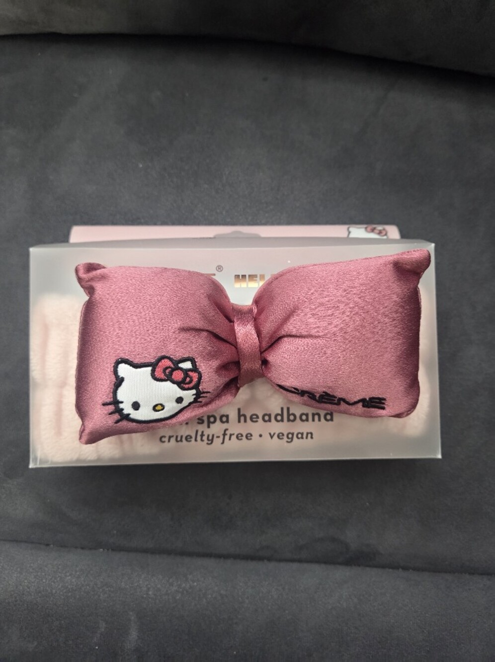 The Creme Shop Hello Kitty Pink Bow Spa Headband